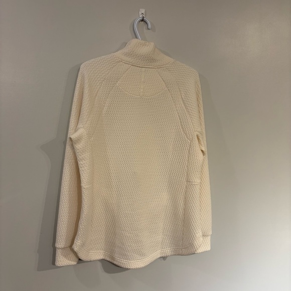 L.L. Bean Women's Ridgeknit Crossneck Pullover - Picture 9 of 16